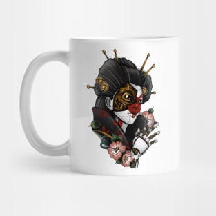 robot geisha Mug